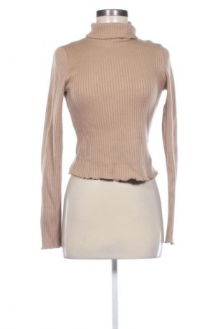 Damski sweter Bershka, Rozmiar L, Kolor Brązowy, Cena 38,99 zł