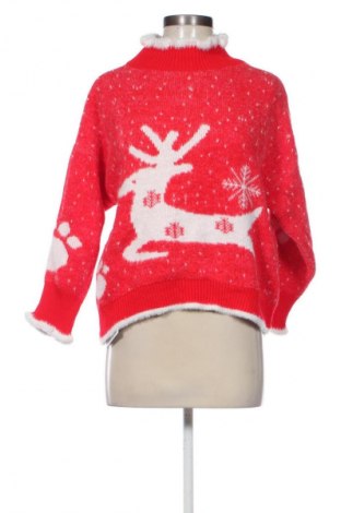 Dámsky pulóver Made In Italy, Veľkosť M, Farba Červená, Cena  2,95 €