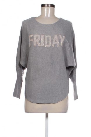 Дамски пуловер Unbranded, Размер S, Цвят Сив, Цена 8,69 €