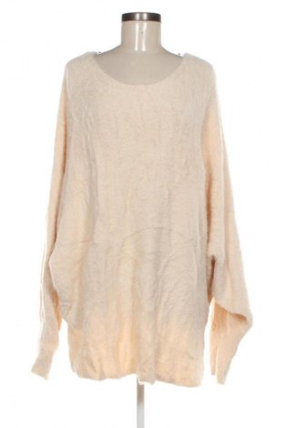 Damenpullover Unbranded, Größe 5XL, Farbe Ecru, Preis 19,99 €, #133700925