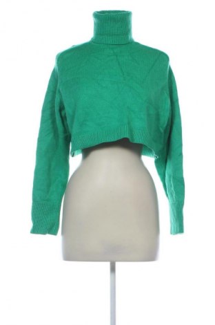 Дамски пуловер Zara, Размер S, Цвят Зелен, Цена 12,27 €, #133670578