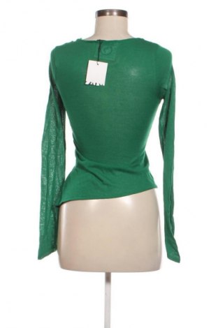 Dámsky pulóver Zara, Veľkosť XS, Farba Zelená, Cena  15,95 €