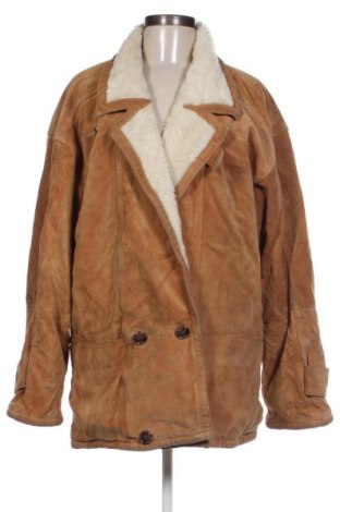 Dámská kožená bunda  Unbranded, Velikost XL, Barva Béžová, Cena  2 333,00 Kč