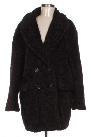 Damski płaszcz Pull&Bear, Rozmiar L, Kolor Czarny, Cena 25,99 zł