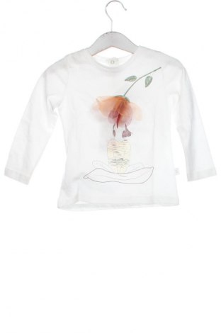 Παιδική μπλούζα IL Gufo, Μέγεθος 2-3m/ 56-62 εκ., Χρώμα Λευκό, Τιμή 20,99 €