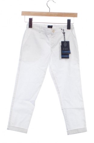 Παιδικό παντελόνι Fay, Μέγεθος 7-8y/ 128-134 εκ., Χρώμα Λευκό, Τιμή 44,99 €