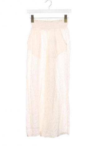 Dziecięce spodnie H&M, Rozmiar 10-11y/ 146-152 cm, Kolor ecru, Cena 36,78 zł