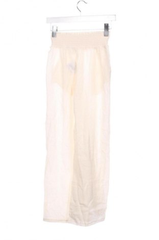 Dziecięce spodnie H&M, Rozmiar 10-11y/ 146-152 cm, Kolor ecru, Cena 36,78 zł