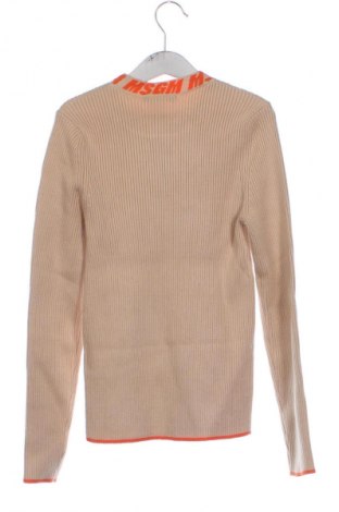 Dziecięcy sweter MSGM, Rozmiar 9-10y/ 140-146 cm, Kolor Beżowy, Cena 275,99 zł