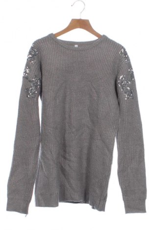 Kinderpullover Unbranded, Größe 13-14y/ 164-168 cm, Farbe Grau, Preis € 5,99