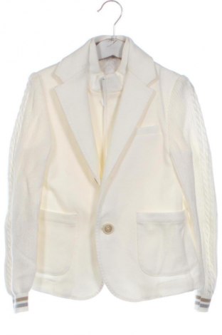 Kindersakko Eleventy, Größe 4-5y/ 110-116 cm, Farbe Weiß, Preis € 152,99