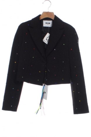 Детско сако MSGM, Размер 9-10y/ 140-146 см, Цвят Черен, Цена 84,36 €