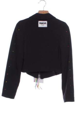 Kindersakko MSGM, Größe 10-11y/ 146-152 cm, Farbe Schwarz, Preis € 152,99