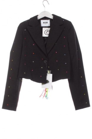 Детско сако MSGM, Размер 9-10y/ 140-146 см, Цвят Черен, Цена 80,78 €