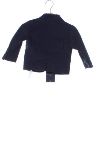 Παιδικό σακάκι Manuell & Frank, Μέγεθος 9-12m/ 74-80 εκ., Χρώμα Μπλέ, Τιμή 22,99 €