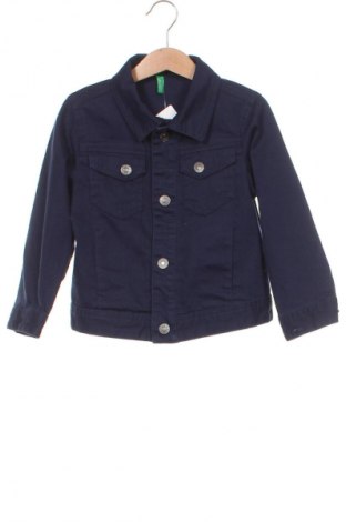 Dziecięca kurtka United Colors Of Benetton, Rozmiar 3-4y/ 104-110 cm, Kolor Niebieski, Cena 80,46 zł