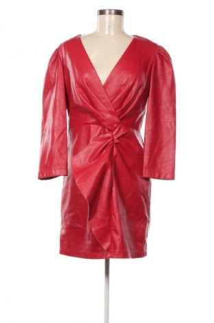 Кожена рокля TWINSET, Размер M, Цвят Червен, Цена 181,50 €