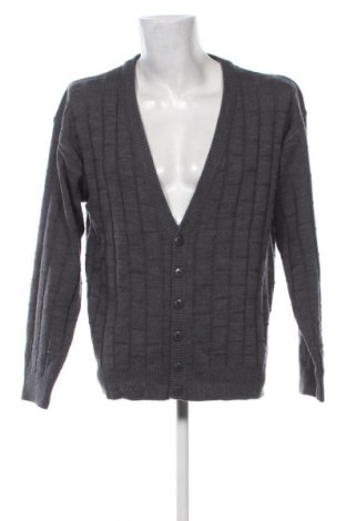 Herren Strickjacke Henry Morell, Größe L, Farbe Grau, Preis € 7,78