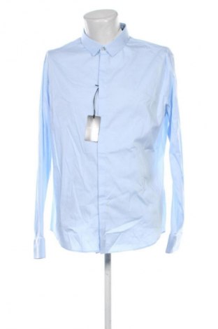 Herrenhemd Emporio Armani, Größe XXL, Farbe Blau, Preis 58,99 €