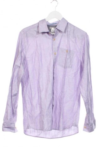 Herrenhemd Ted Baker, Größe XS, Farbe Lila, Preis € 6,99