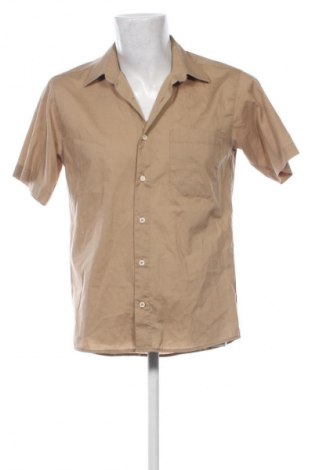 Herrenhemd Unbranded, Größe M, Farbe Beige, Preis € 10,99
