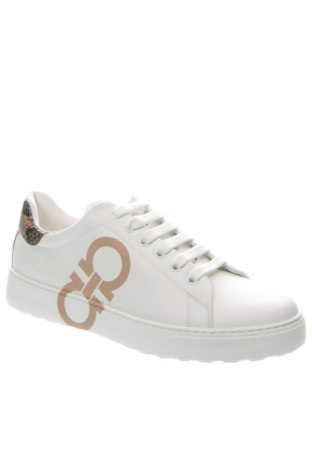 Ανδρικά παπούτσια Salvatore Ferragamo, Μέγεθος 40, Χρώμα Λευκό, Τιμή 349,99 €