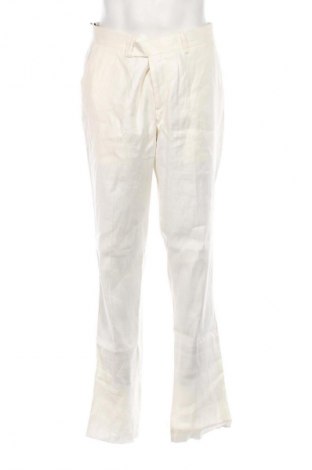 Herrenhose Lardini, Größe L, Farbe Ecru, Preis € 55,99