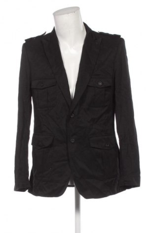 Мъжко сако Zara, Размер XL, Цвят Черен, Цена 5,62 €