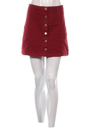 Fustă Perfect Jeans By Gina Tricot, Mărime M, Culoare Roșu, Preț 7,99 Lei
