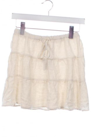 Sukně Stradivarius, Velikost XS, Barva Krémová, Cena  139,00 Kč