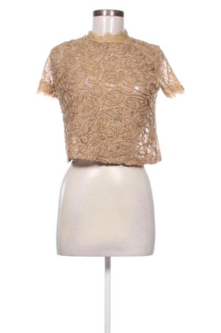 Bluză de femei Zara, Mărime M, Culoare Bej, Preț 62,99 Lei, #137903403