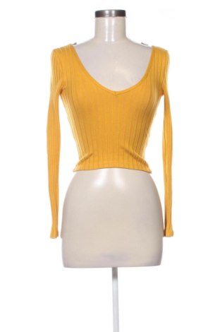 Bluză de femei Bershka, Mărime S, Culoare Galben, Preț 36,00 Lei, #137907881