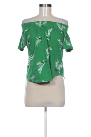 Дамска блуза H&M L.O.G.G., Размер XS, Цвят Зелен, Цена 10,00 €, #137908198