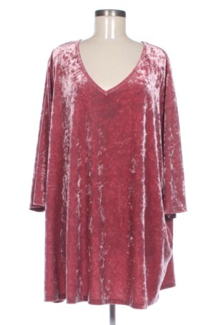 Bluzka damska Mia Moda, Rozmiar 5XL, Kolor Popielaty róż, Cena 34,68 zł, #137909462