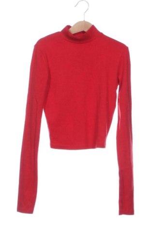 Bluzka damska Bershka, Rozmiar XS, Kolor Czerwony, Cena 29,63 zł, #137909542