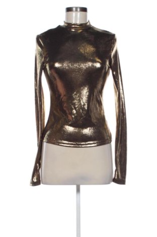Bluză de femei Unbranded, Mărime S, Culoare Auriu, Preț 78,74 Lei, #137931861