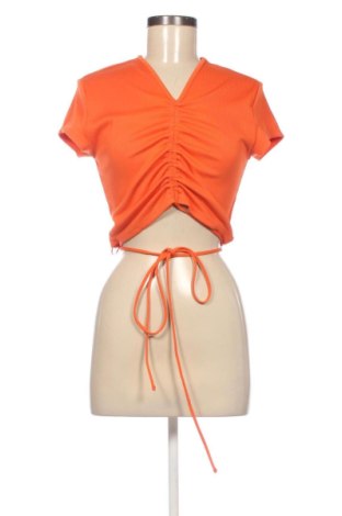 Bluzka damska Bershka, Rozmiar S, Kolor Pomarańczowy, Cena 33,87 zł, #137932000