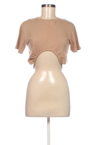 Damen Shirt Bershka, Größe XS, Farbe Beige, Preis 6,48 €, #137936267