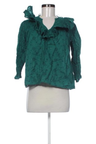 Bluză de femei Zara, Mărime S, Culoare Verde, Preț 52,49 Lei, #137939222