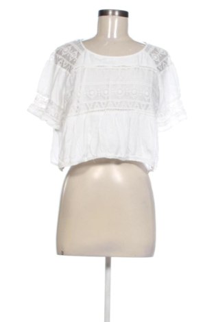 Bluză de femei Bershka, Mărime S, Culoare Alb, Preț 30,00 Lei, #137940508