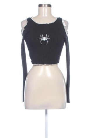 Дамска блуза SHEIN, Размер M, Цвят Черен, Цена 6,77 €, #137946492