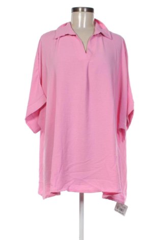 Bluză de femei Unbranded, Mărime 4XL, Culoare Roz, Preț 57,74 Lei, #137947670