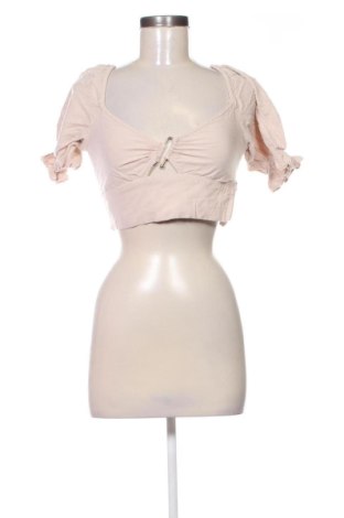 Damen Shirt Pretty Little Thing, Größe XS, Farbe Beige, Preis 11,00 €, #137897826
