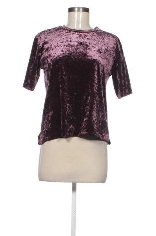 Bluză de femei Bershka, Mărime S, Culoare Mov, Preț 41,99 Lei, #137902776