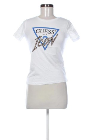 Damski T-shirt Guess, Rozmiar XS, Kolor Biały, Cena 80,44 zł, #137909720