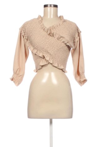 Bluză de femei Unbranded, Mărime S, Culoare Bej, Preț 31,49 Lei, #137913199