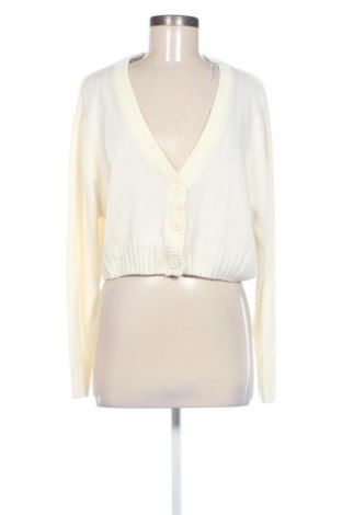 Γυναικεία ζακέτα H&M, Μέγεθος L, Χρώμα Εκρού, Τιμή 17,00 €, #137929341
