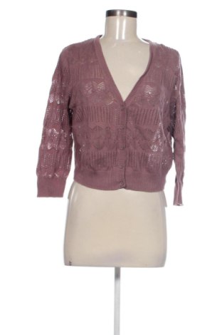 Damen Strickjacke Sonoma, Größe M, Farbe Aschrosa, Preis 10,29 €, #137897330