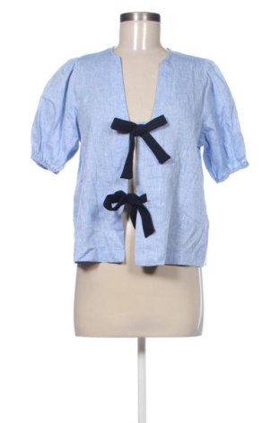 Дамска жилетка Zara, Размер M, Цвят Син, Цена 14,29 €, #137907459