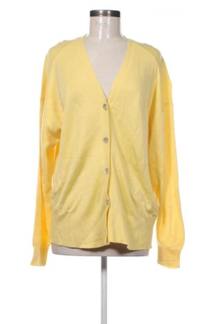 Дамска жилетка Zara, Размер XL, Цвят Жълт, Цена 22,86 €, #137907563